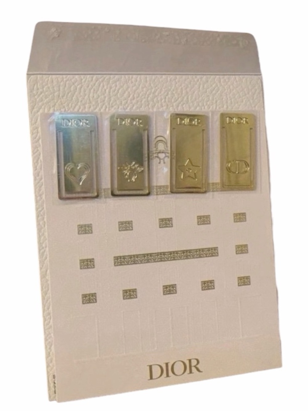 Dior Novelty Bookmark 4PC Set